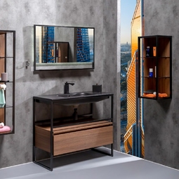 Мебель для ванной Loft 120 натуральное дерево