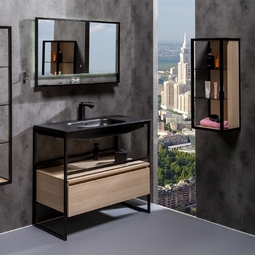 Мебель для ванной Loft 120 светлое дерево