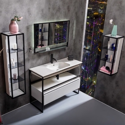 Мебель для ванной Loft 120 белая